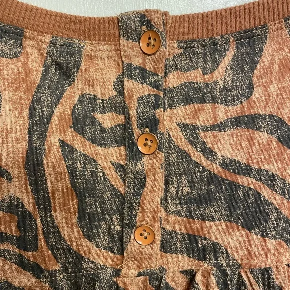 Daily Practice by Anthropologie Ruffled Mini Dress sz L NWT - Picture 10 of 10